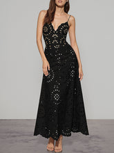 Flower Hollow One Piece Swimsuit and Skirt